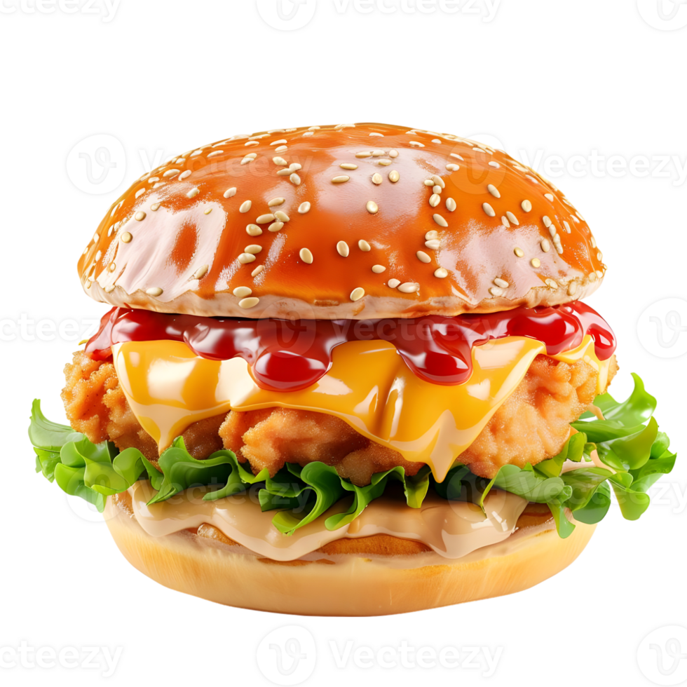 Chicken Cheese Burger